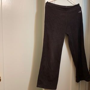 The North Face polartec classic black sweat pants